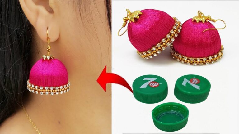 Questo trucco dimenticato trasforma bottiglie in splendidi orecchini… sorprendi tutti!
