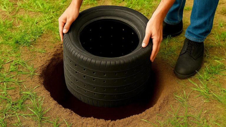 Questo semplice gesto trasforma tubi in PVC e gomme in un utile strumento 3 in 1…
