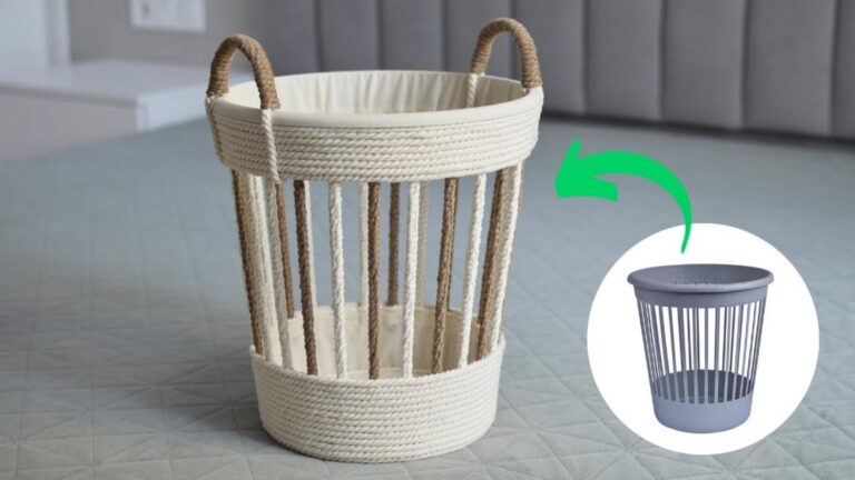 Alcuni creativi trasformano un semplice secchio in un cesto d’arredo fantastico…