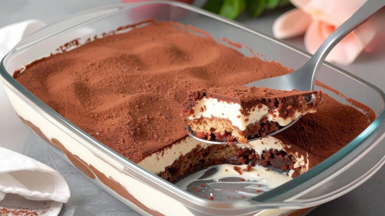 Questo semplice gesto trasforma l’avena e il banana in un tiramisù light…