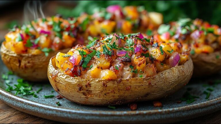 Questo semplice gesto trasforma patate al forno in un piatto vegano delizioso…