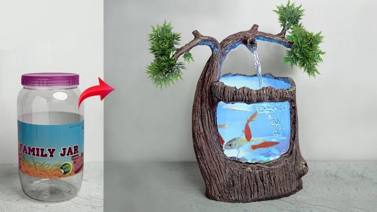 Questo trucco dimenticato per un acquario in miniatura trasformerà la tua casa…